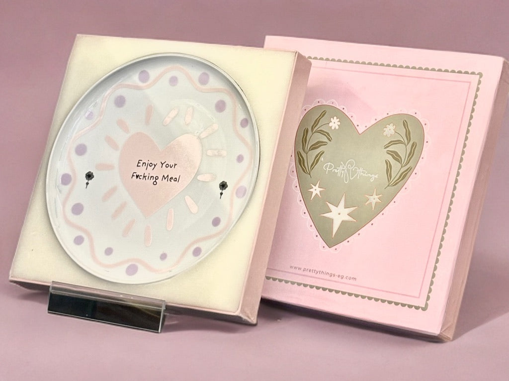 pretty f❤︎cking plate