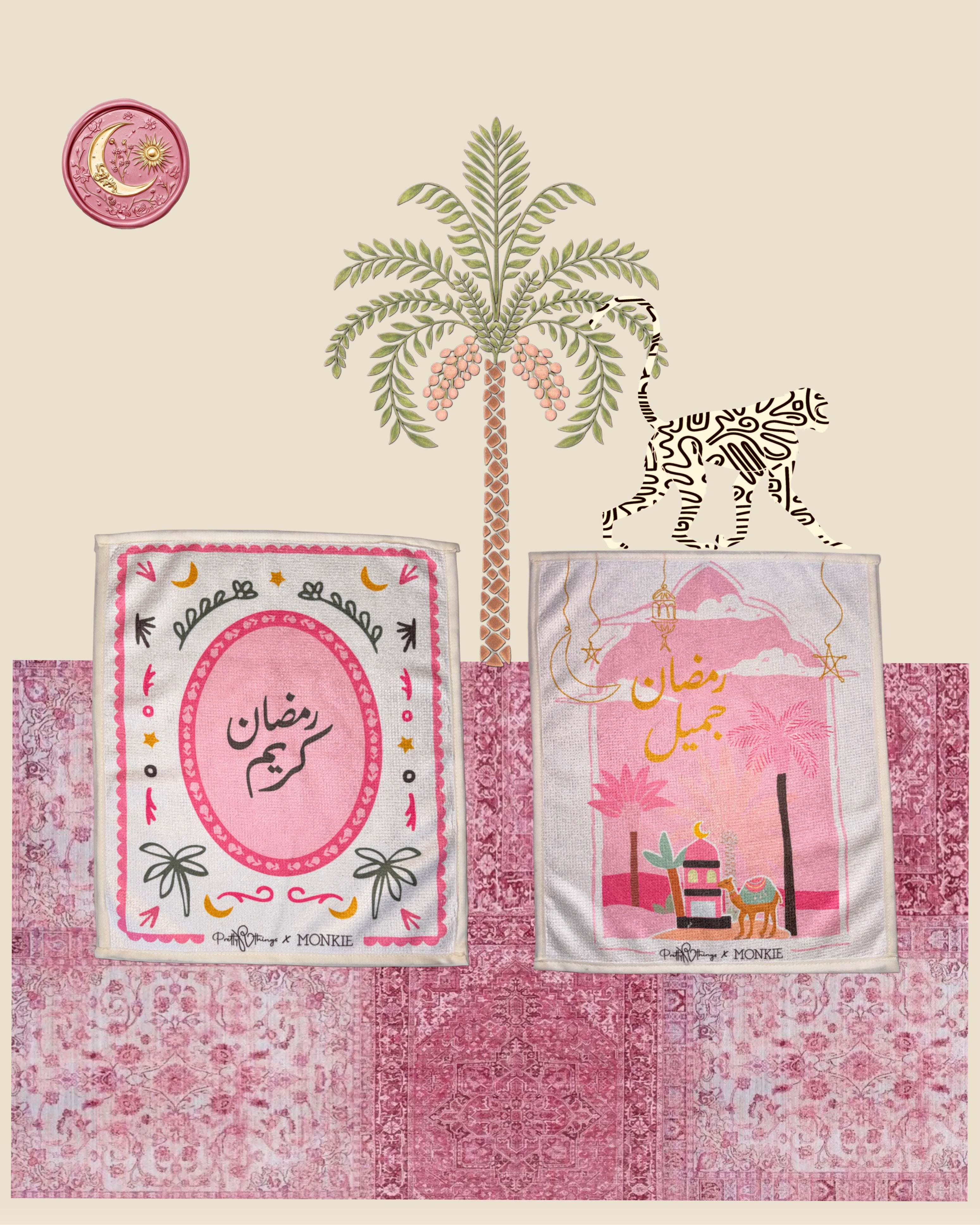 pretty ramadan towel set x MONKIE