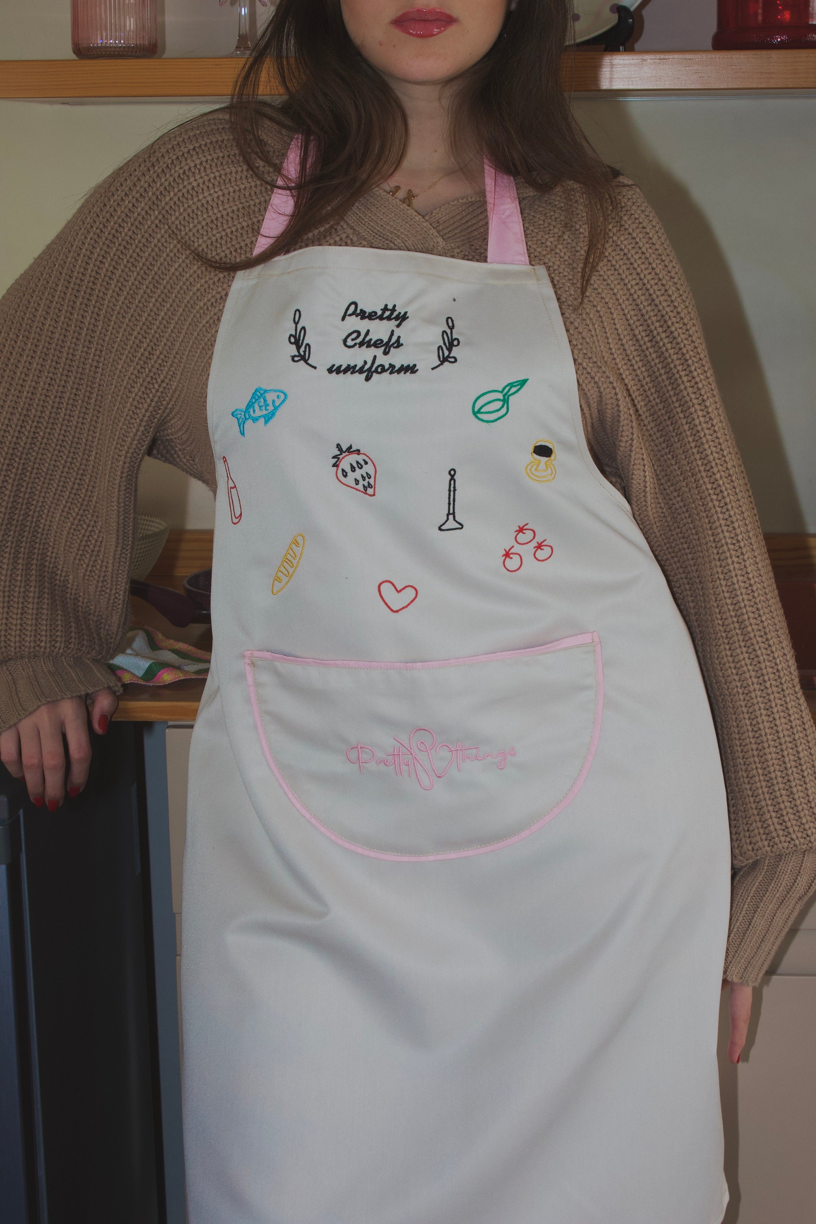pretty chef apron