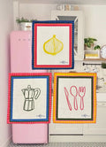 pretty kitchen towel set