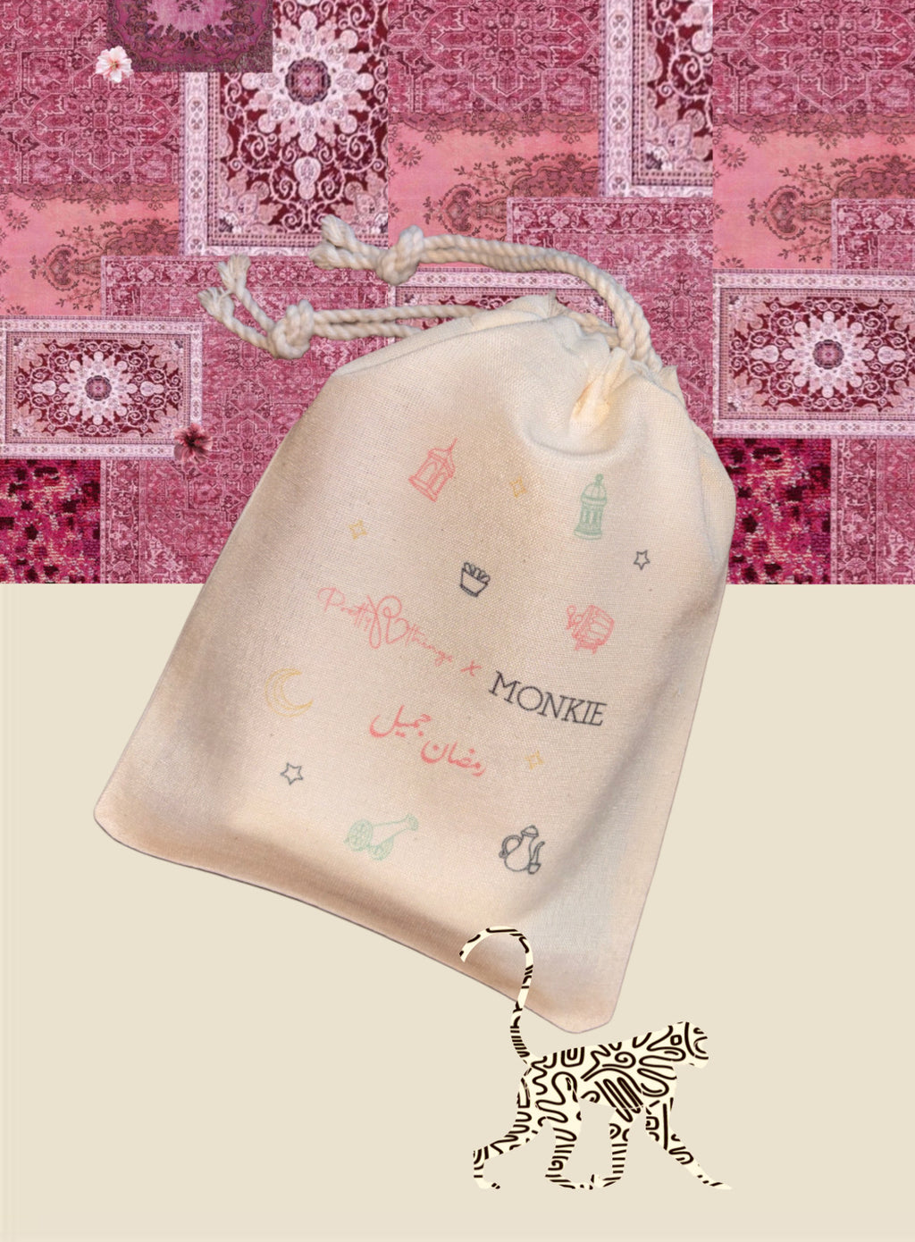 pretty ramadan towel set x MONKIE