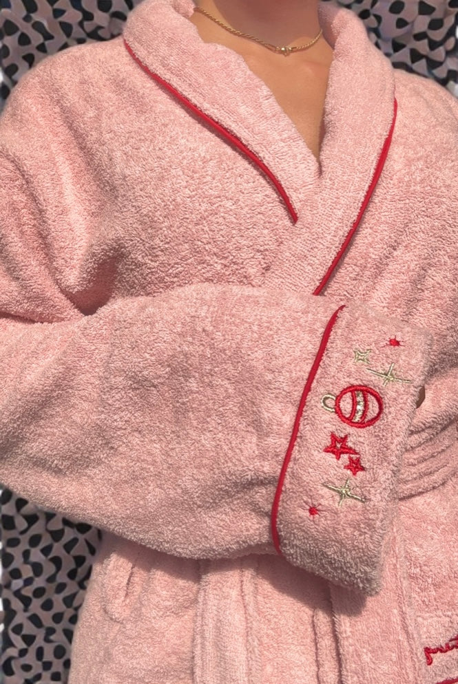pretty christmas bathrobe