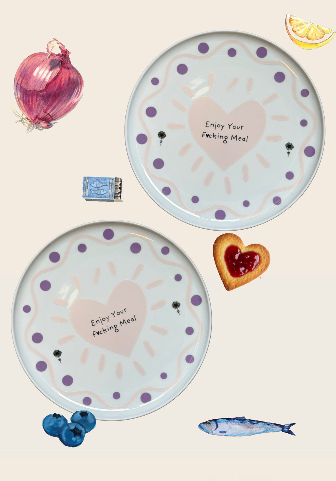 pretty f❤︎cking plate