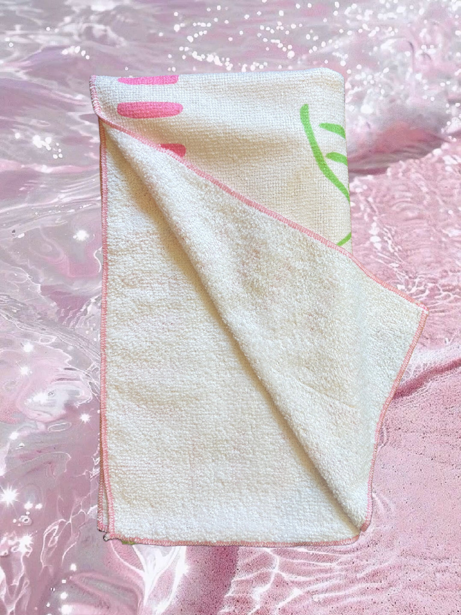 pretty customized bridesmaids beach towel