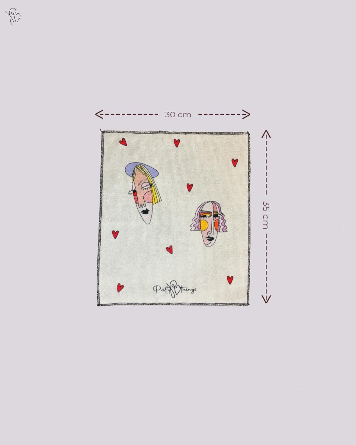 pretty face towel set