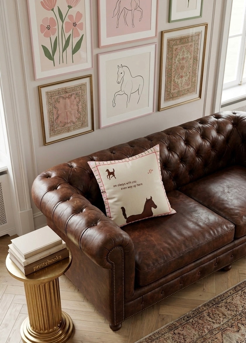 pretty horse cushion covers