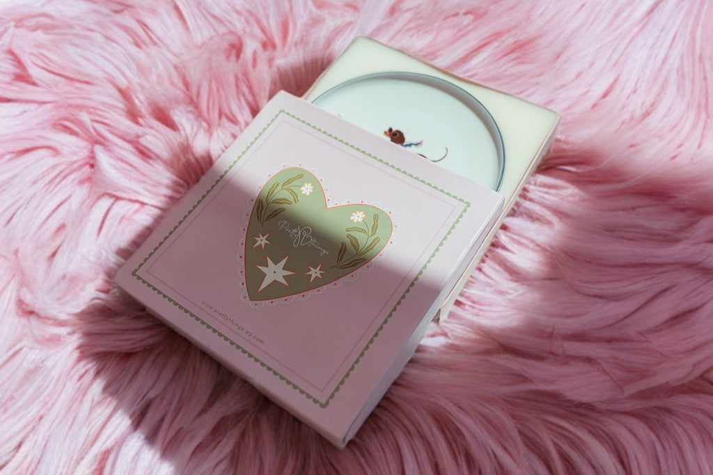 pretty bored pup plate