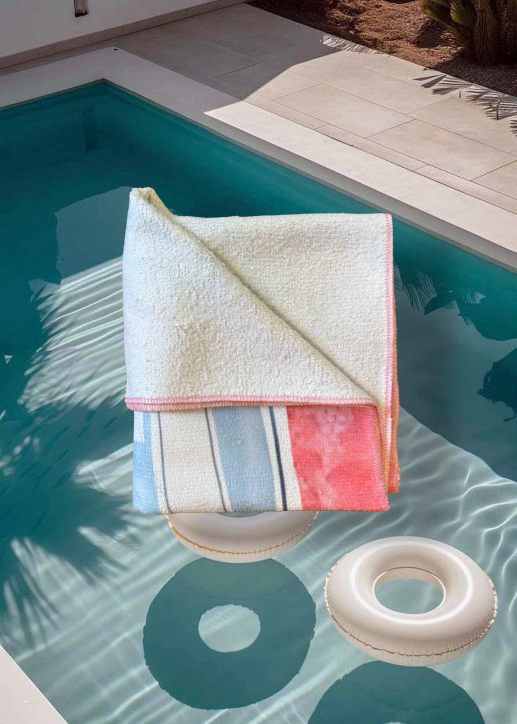 pretty claws beach towel