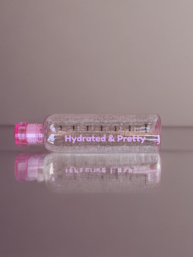 pretty hydrated bottle