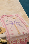 pretty palm beach towel