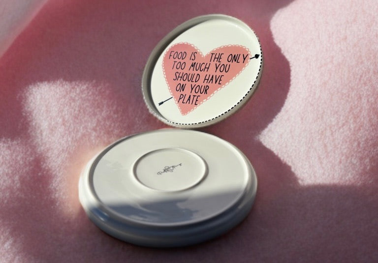 pretty too much plate