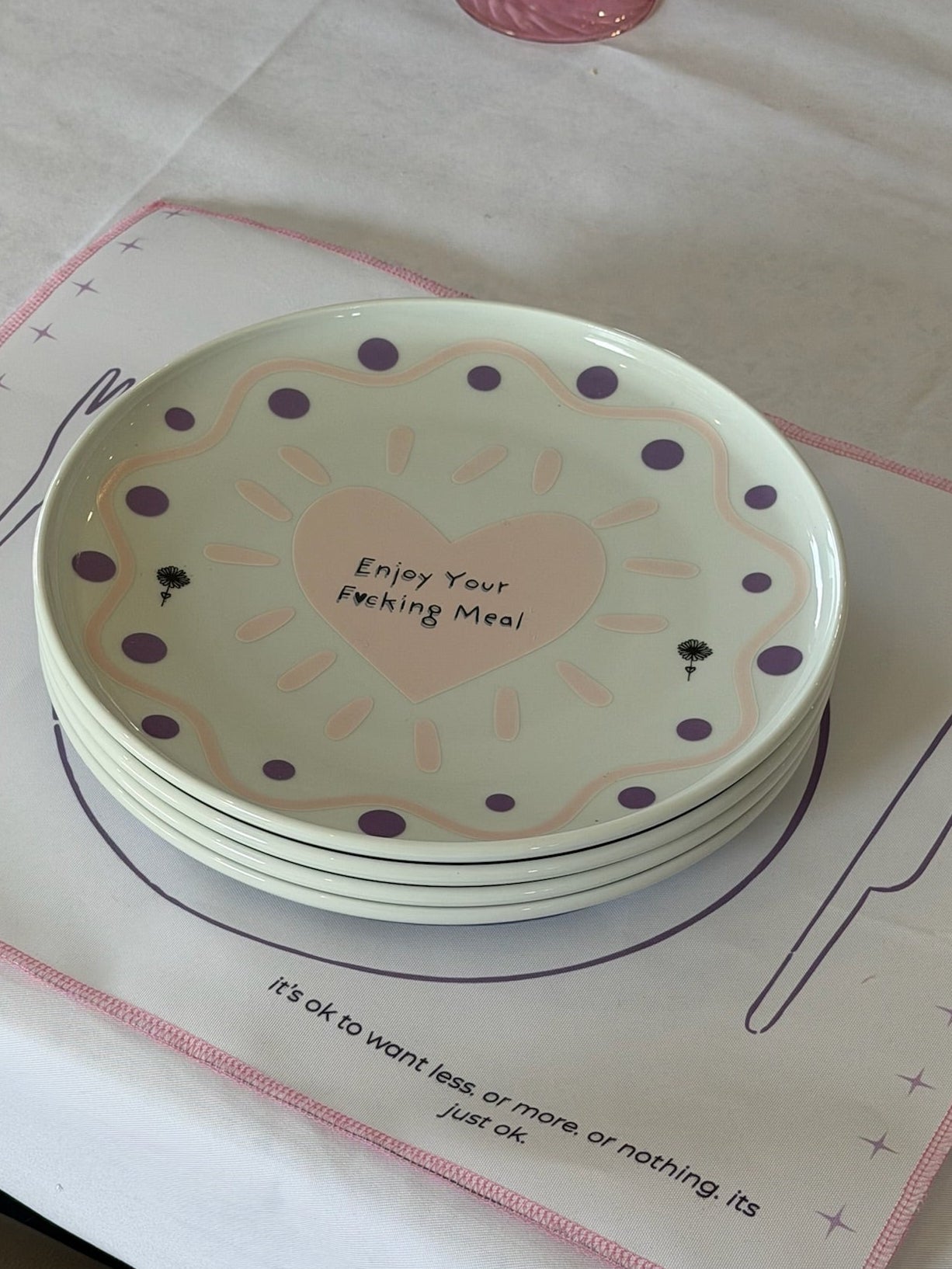 pretty f❤︎cking plate