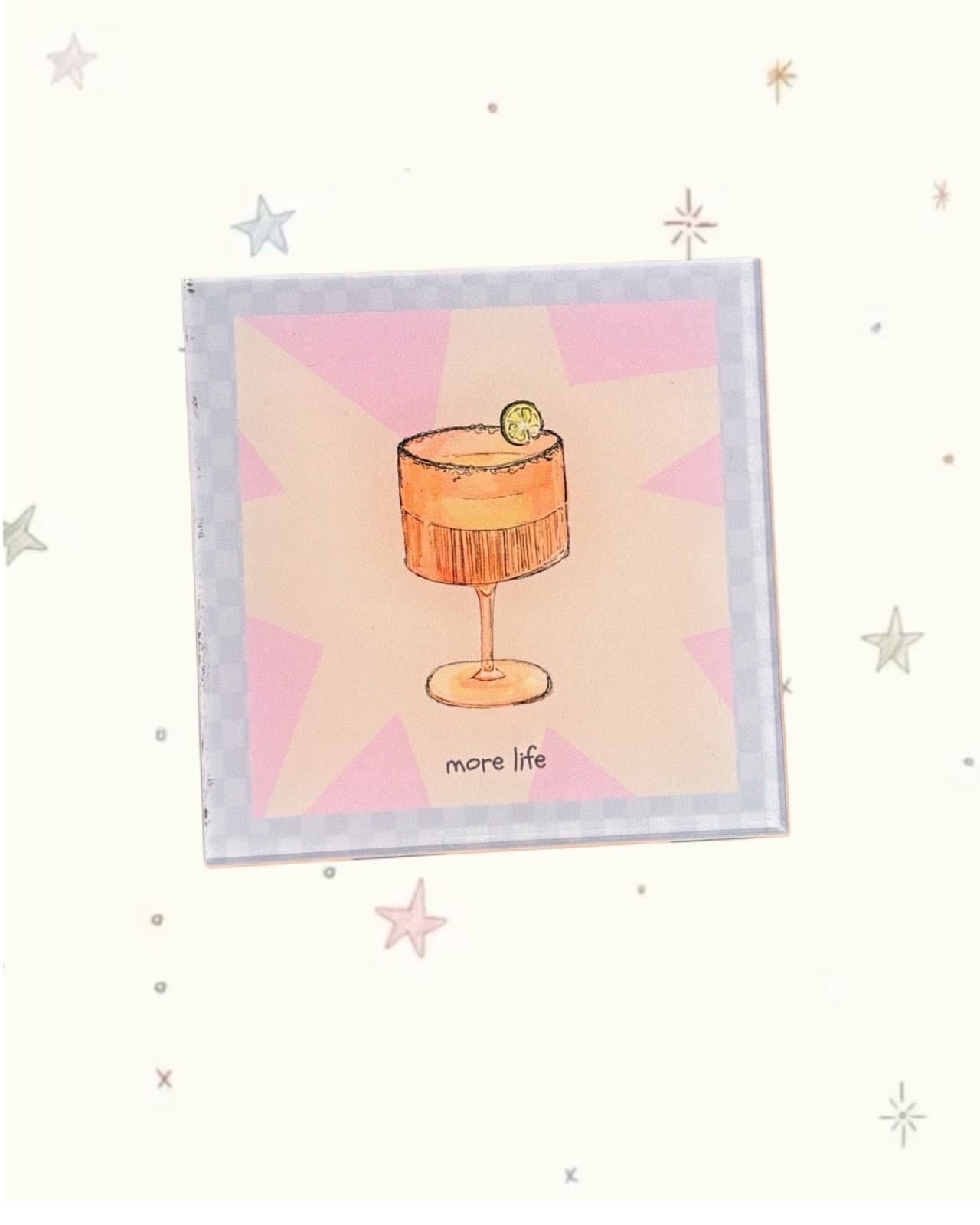 pretty more coaster set