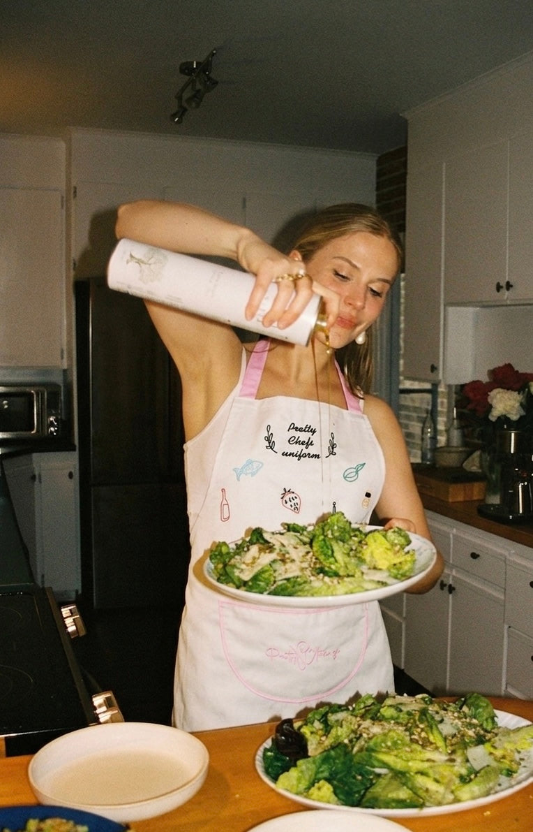 pretty chef apron