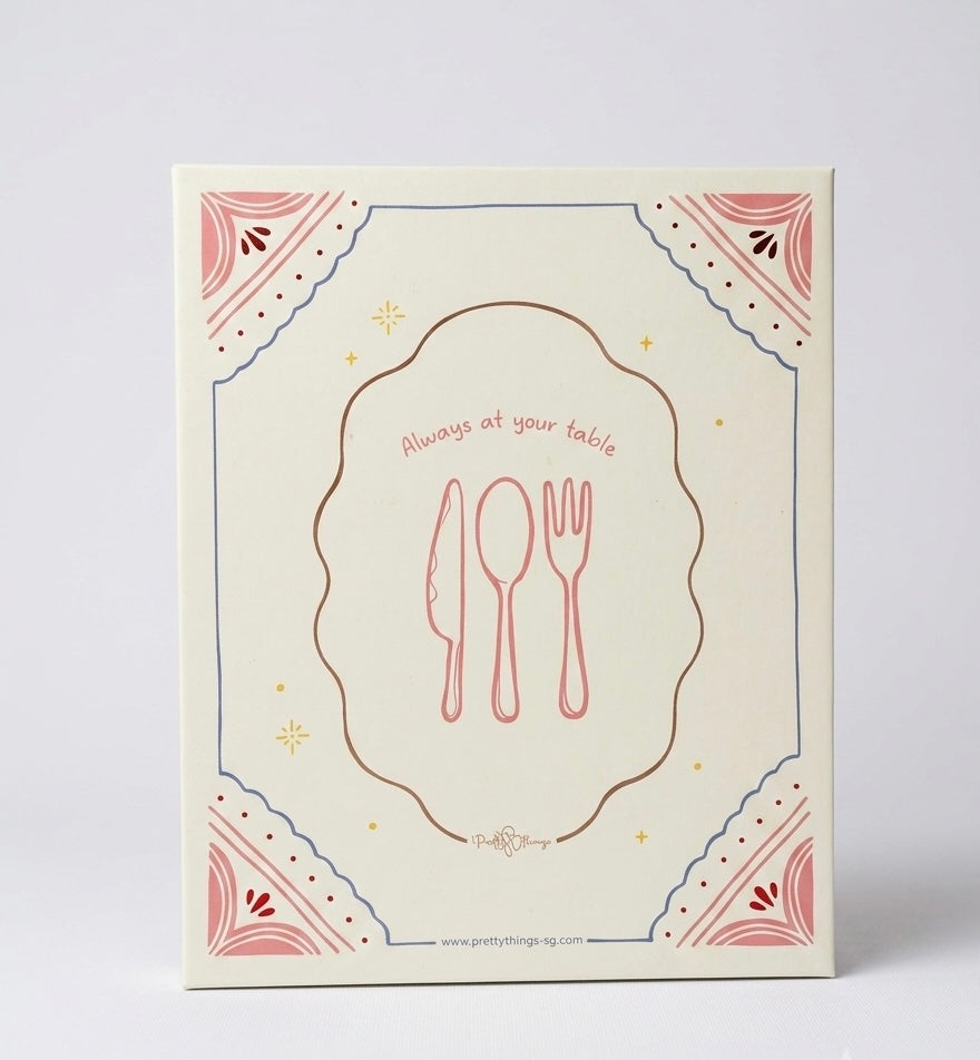 pretty cutlery set
