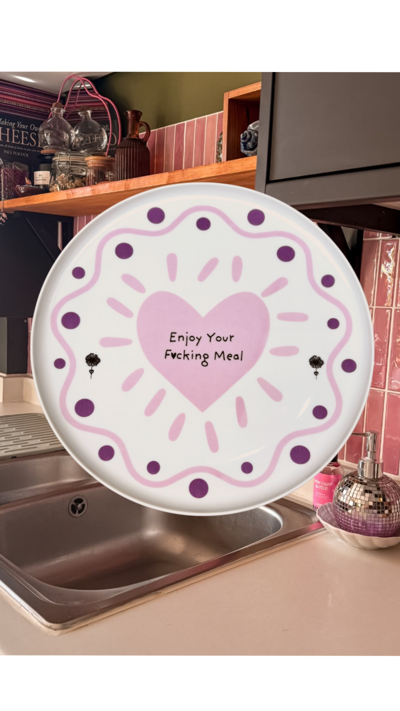 pretty f❤︎cking plate