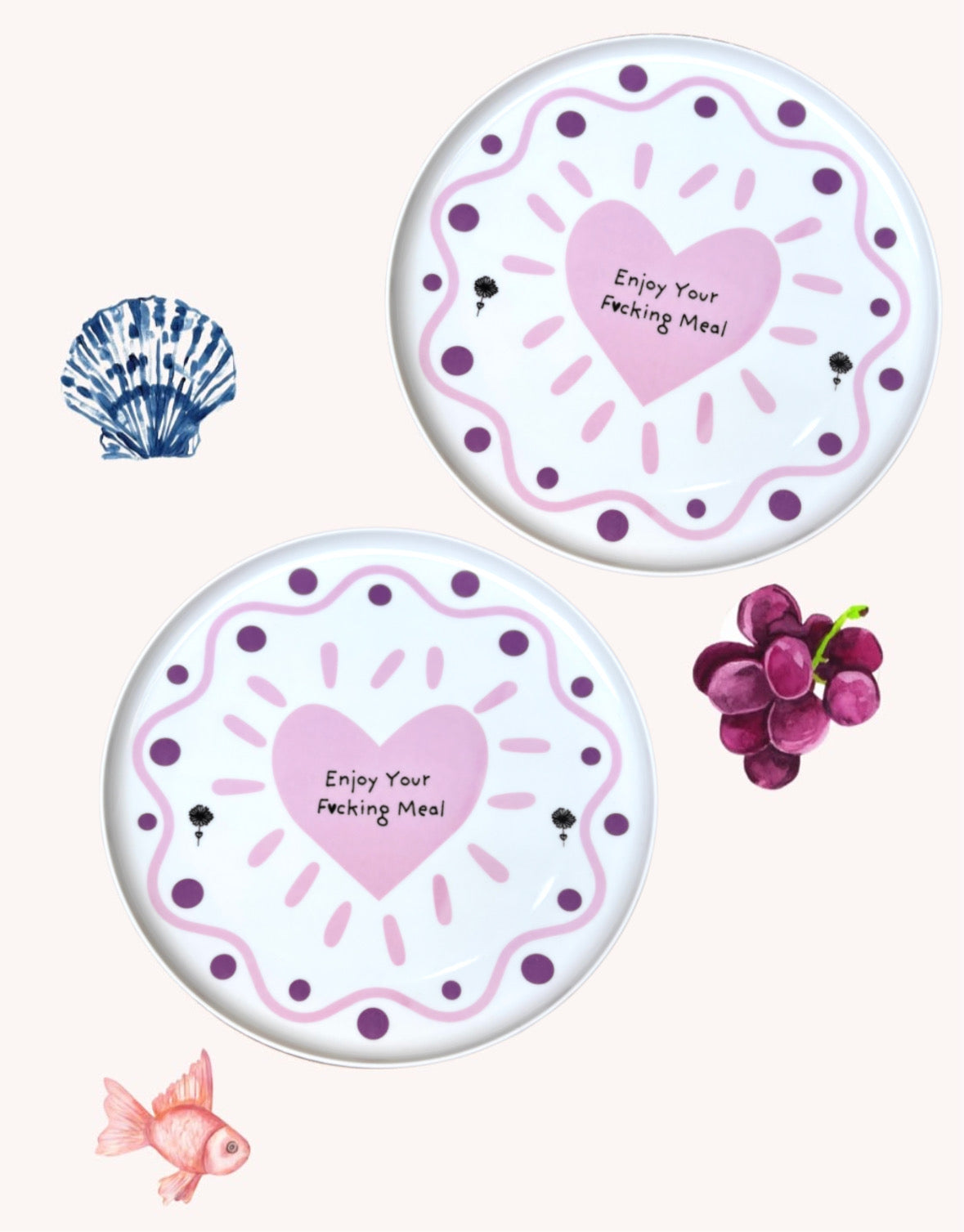 pretty f❤︎cking plate