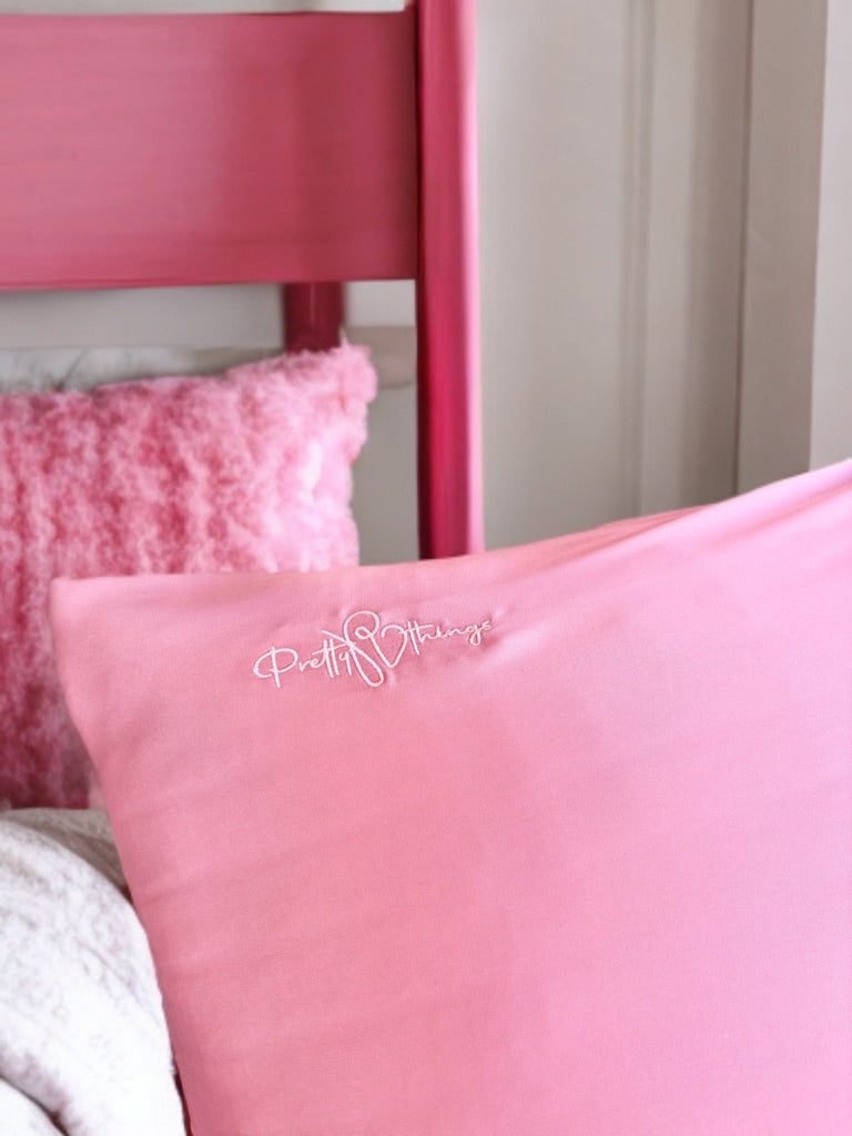 pretty silk pillowcase