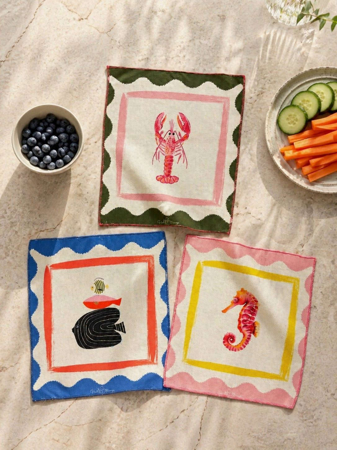 pretty kitchen towel set