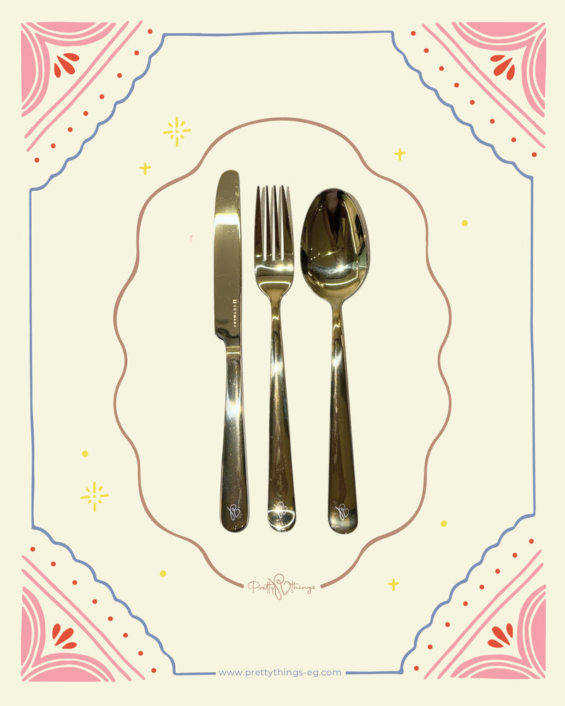 pretty cutlery set