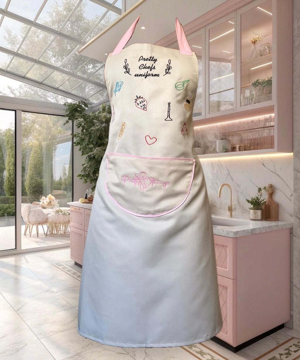pretty chef apron