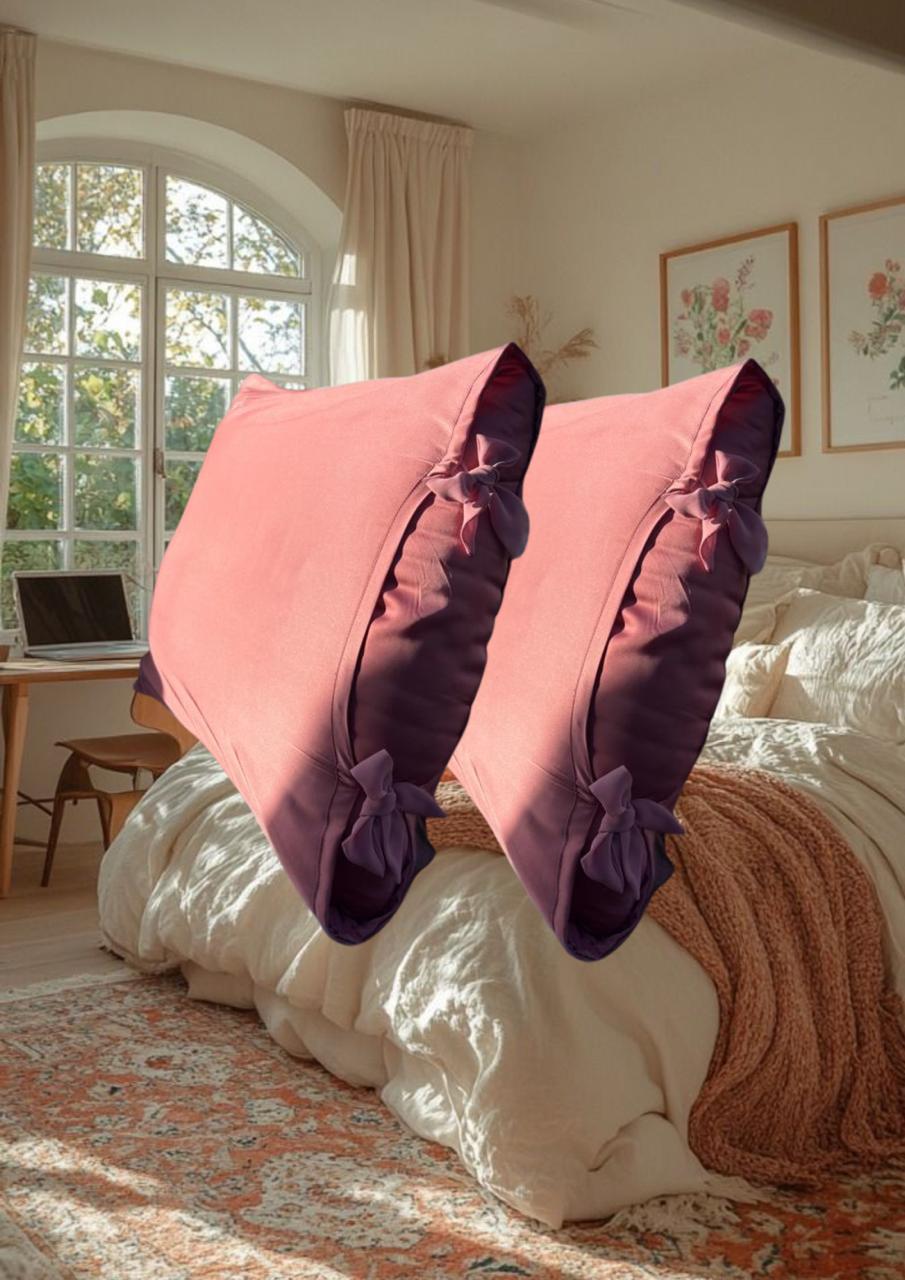 pretty silk pillowcase