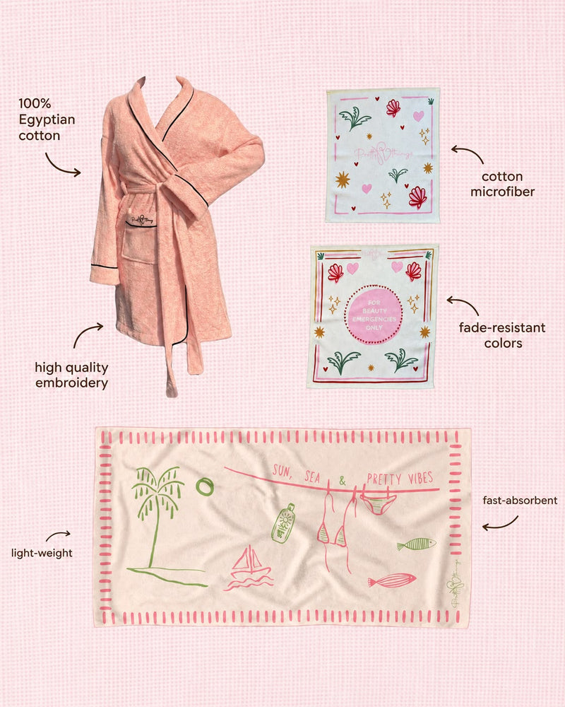 pretty travelling pack